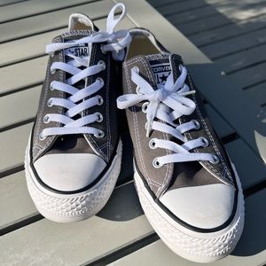 Grey Converse Chuck Taylor All Star shoes